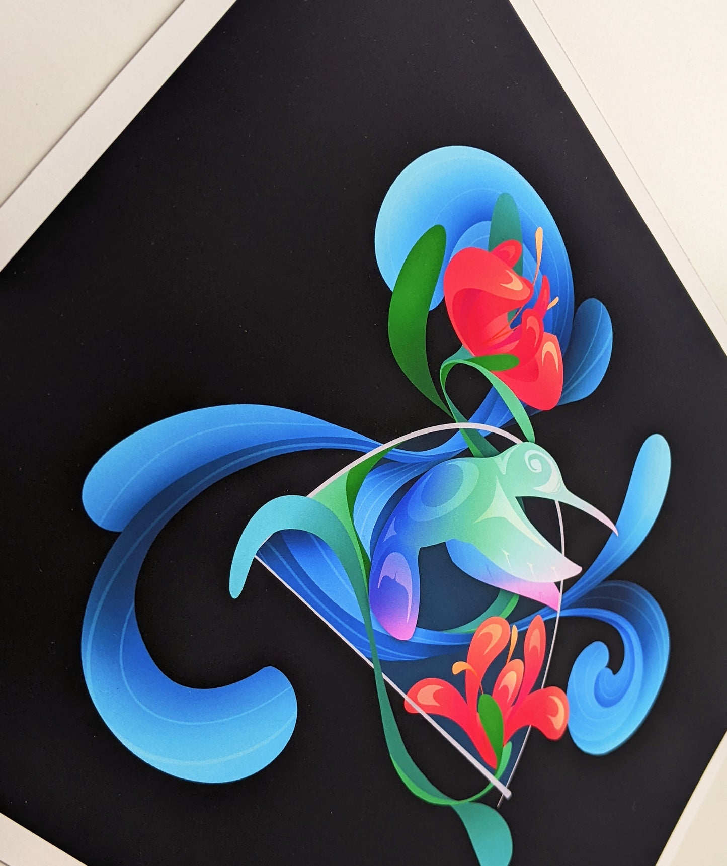 Art Print: Spirit of the Hummingbird