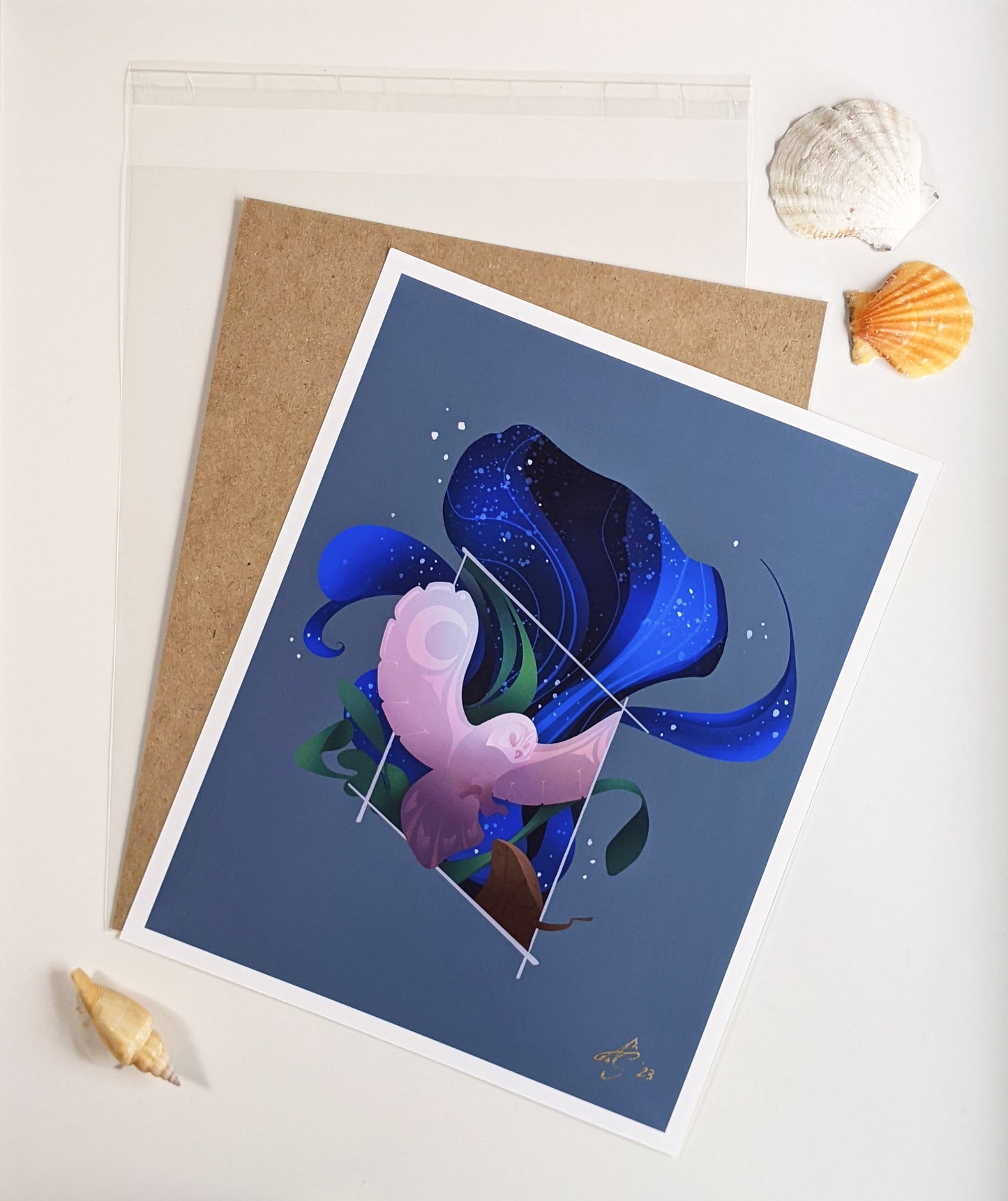 Art Print: Spirit of the Owl