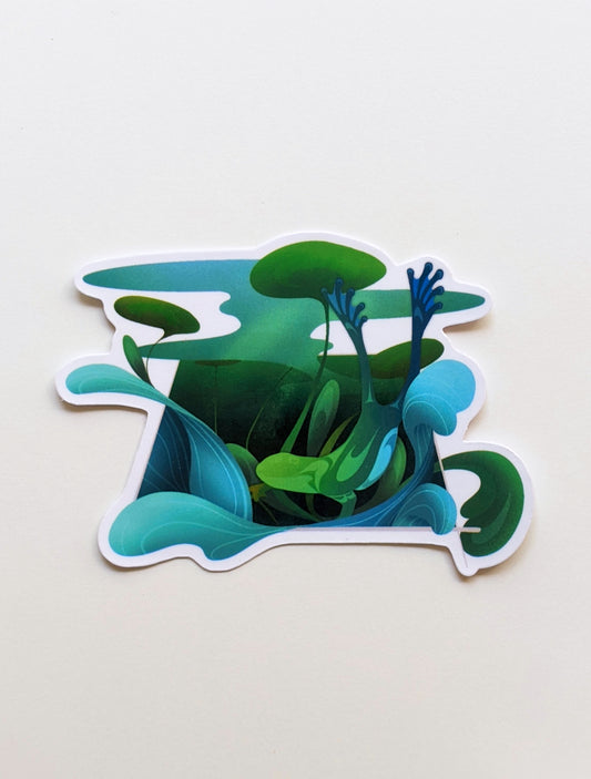 Sticker: Spirit of the Frog