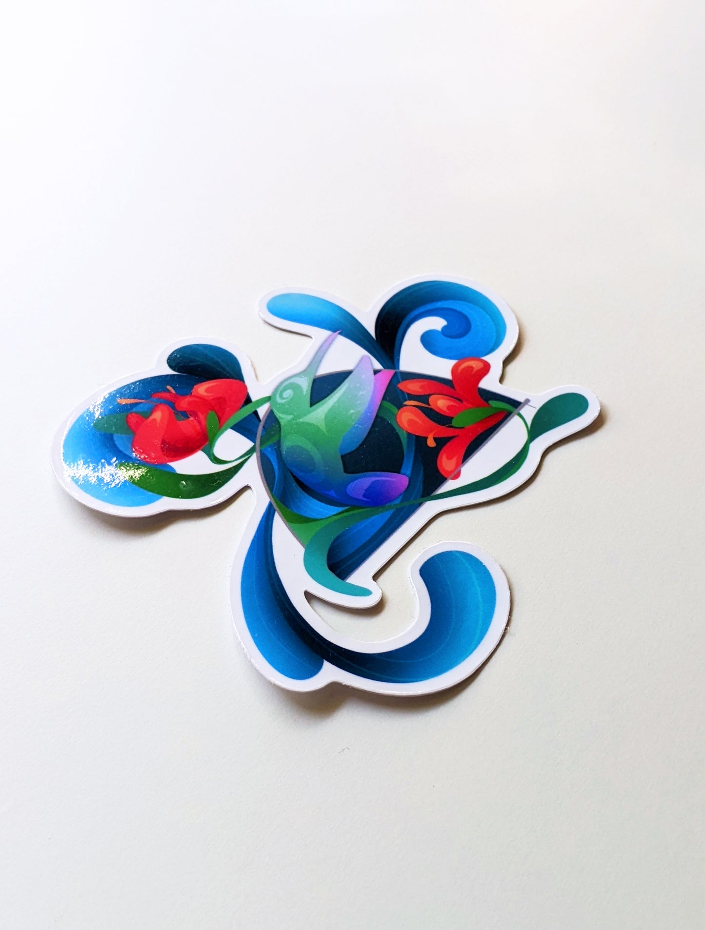 Sticker: Spirit of the Hummingbird