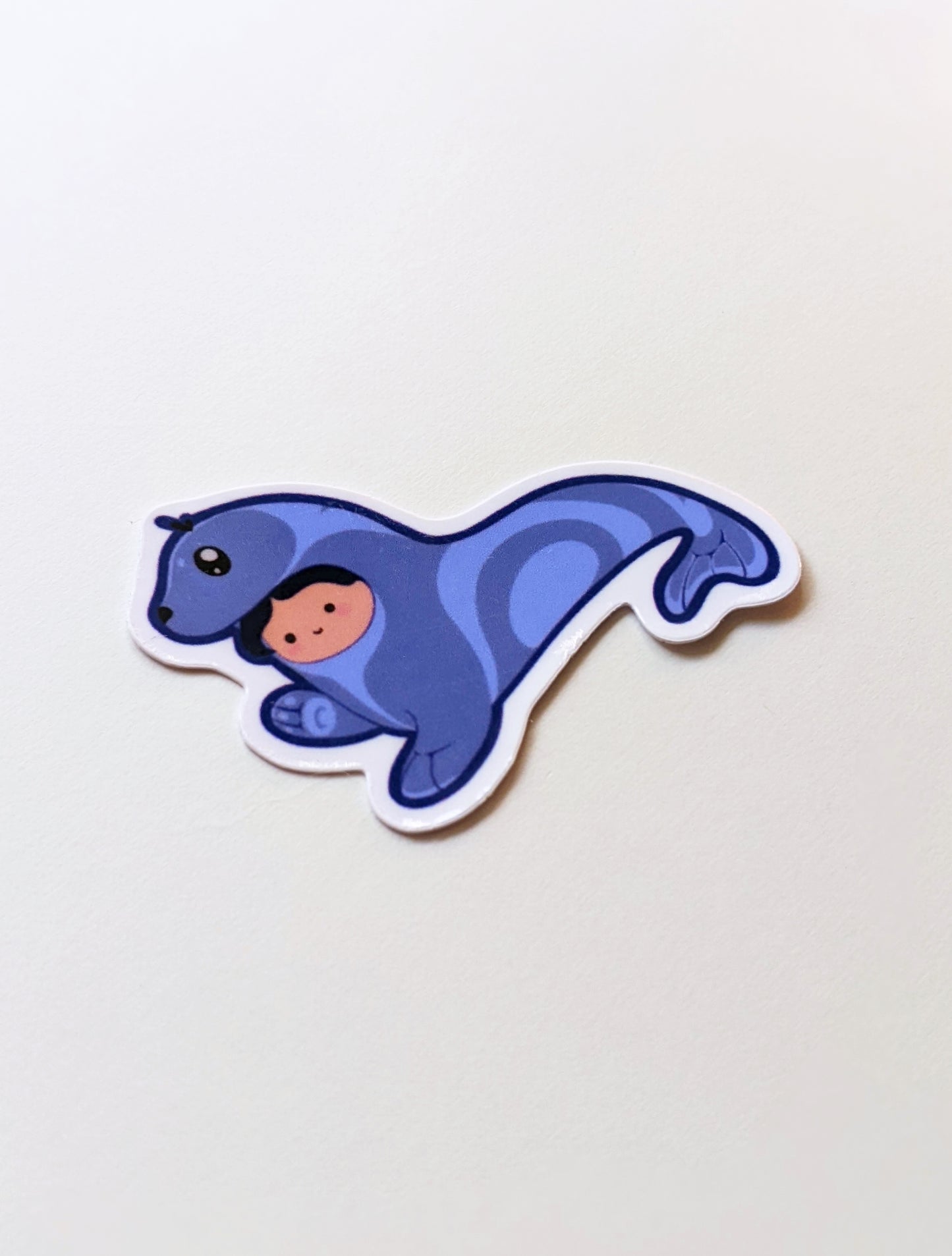Mini Sticker: "Hello" Seal Friend (Qty.2)
