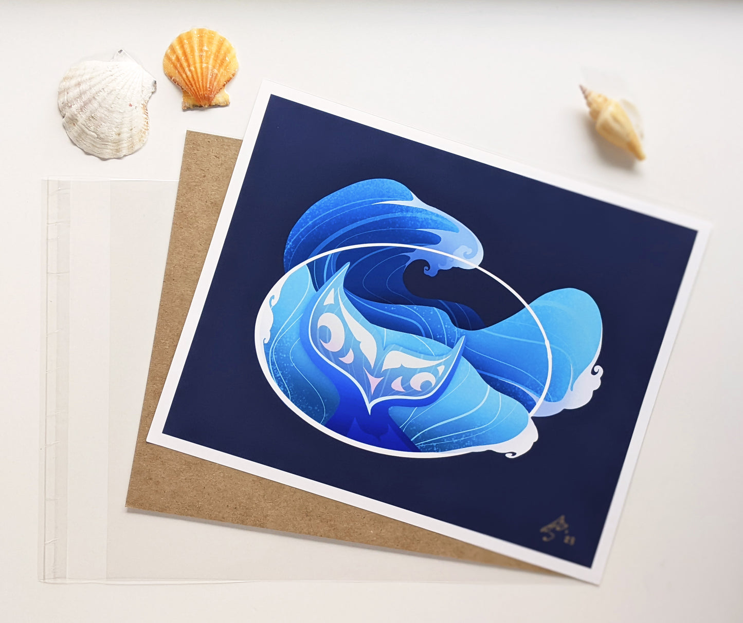 Art Print: Spirit of the Whale