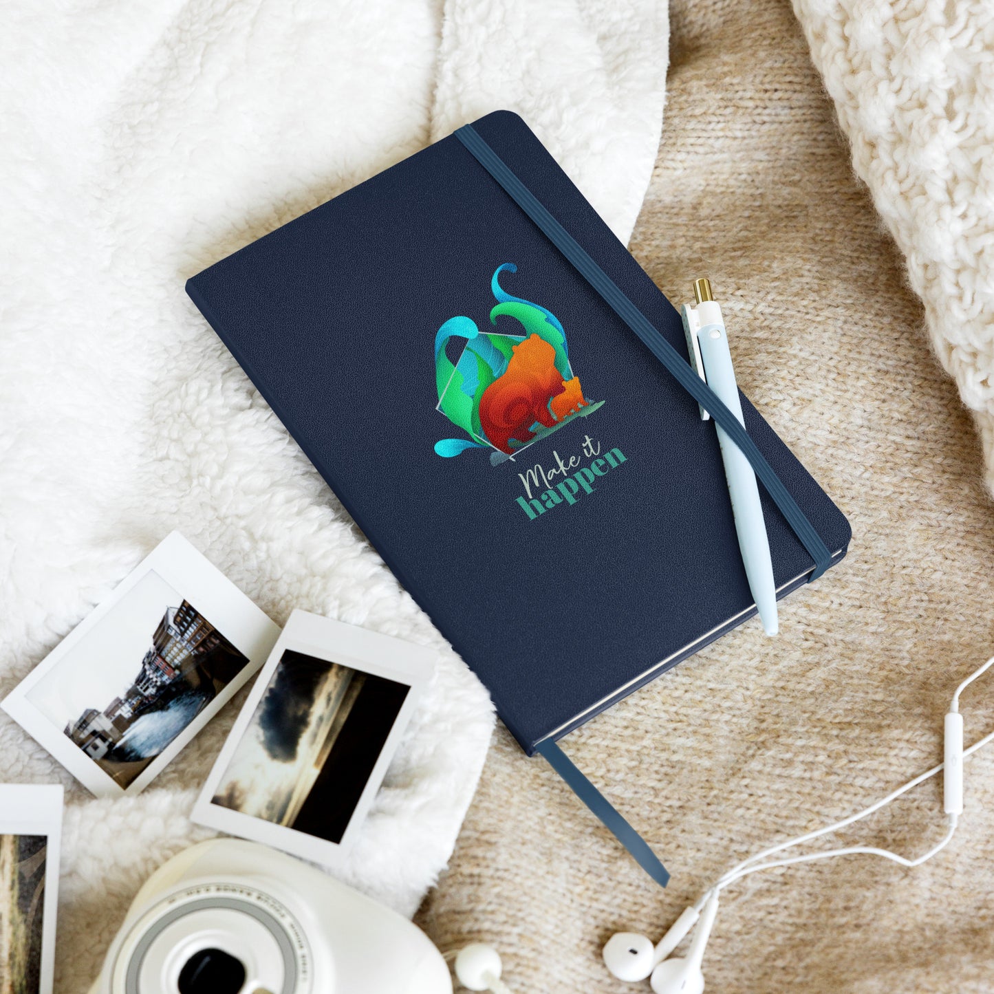 Hardcover bound notebook: Spirit of the Bear