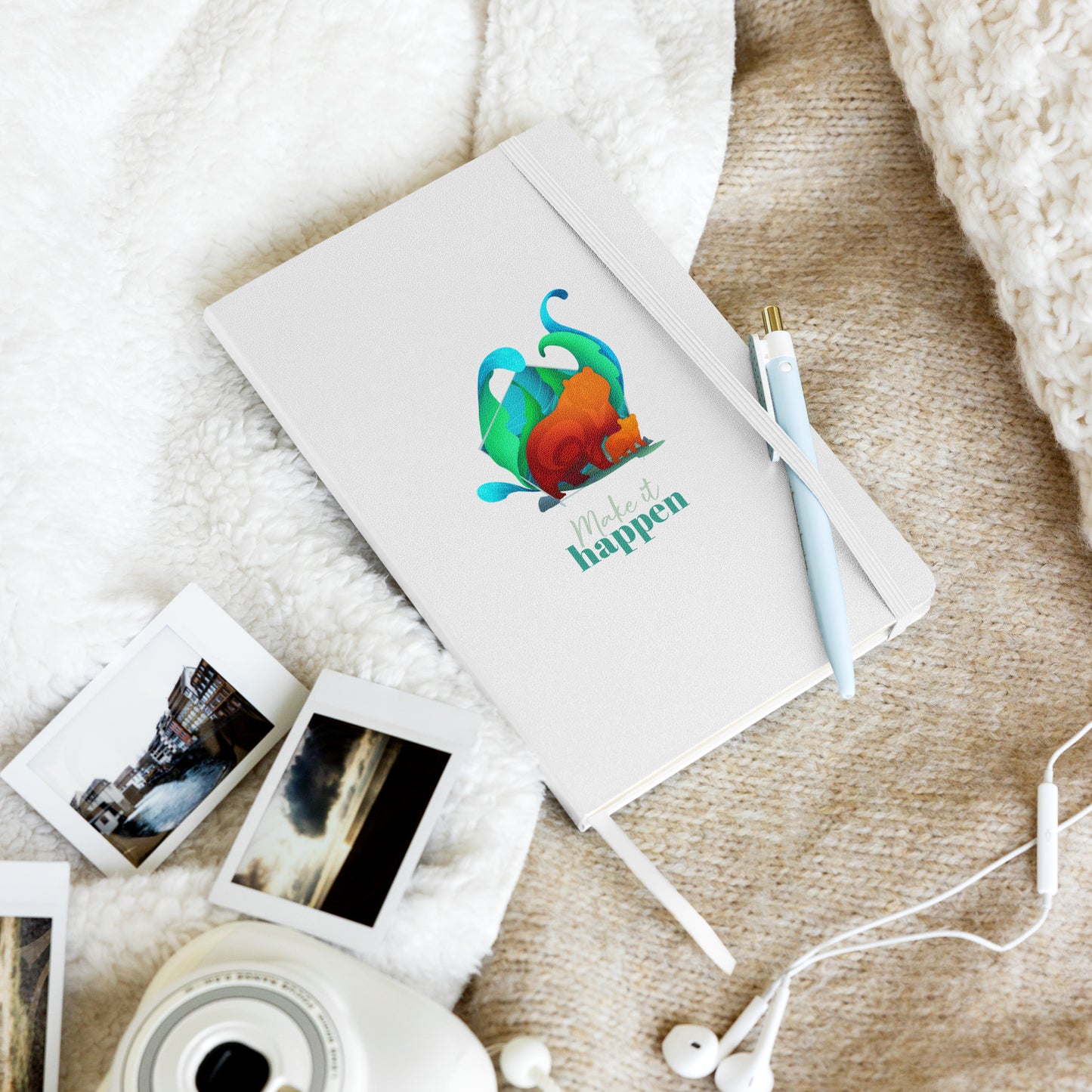 Hardcover bound notebook: Spirit of the Bear