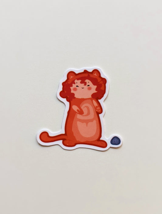 Mini Sticker: Happy Otter Friend (Qty. 2)