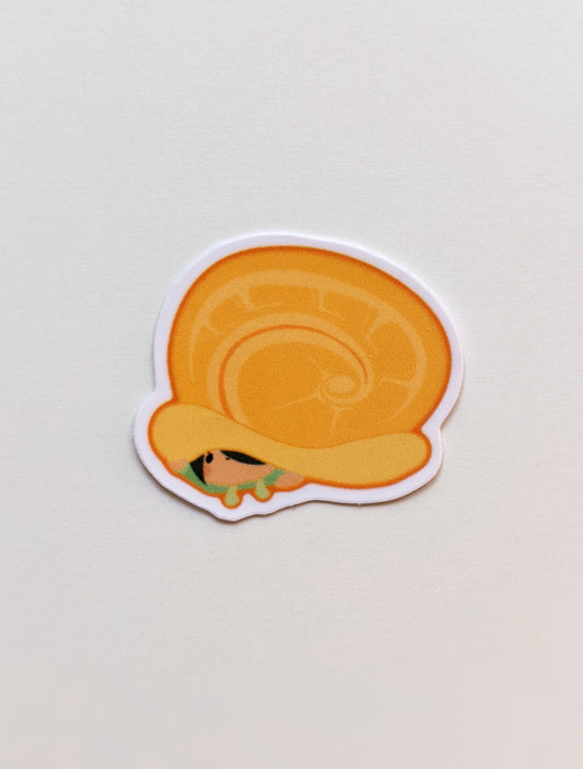 Mini Sticker: Timid Snail Friend (Qty.2)