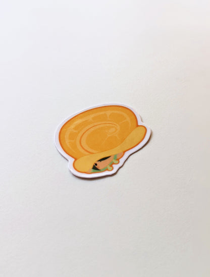 Mini Sticker: Timid Snail Friend (Qty.2)