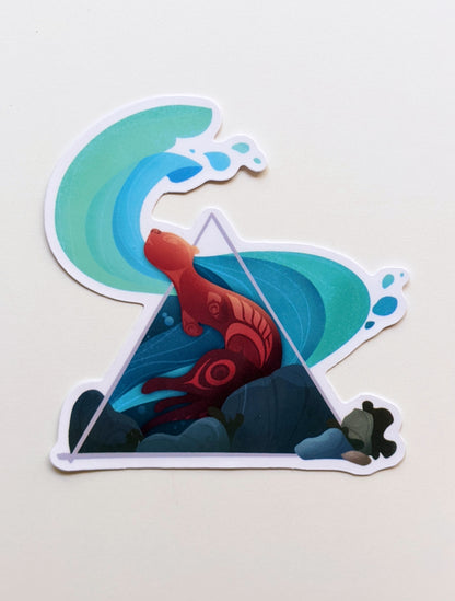 Sticker: Spirit of the Otter