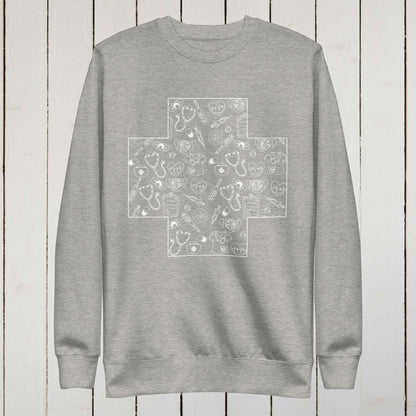 Native Medical Service Cross Unisex Premium Sweatshirt