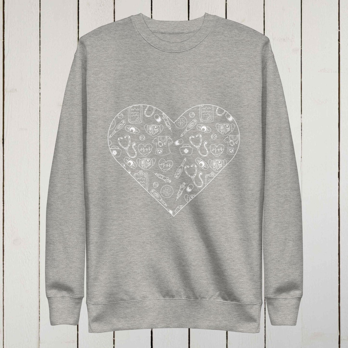 Native Medical Service Heart - Unisex Premium Sweatshirt