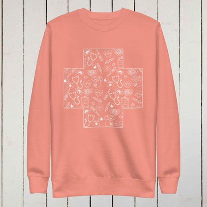 Native Medical Service Cross Unisex Premium Sweatshirt