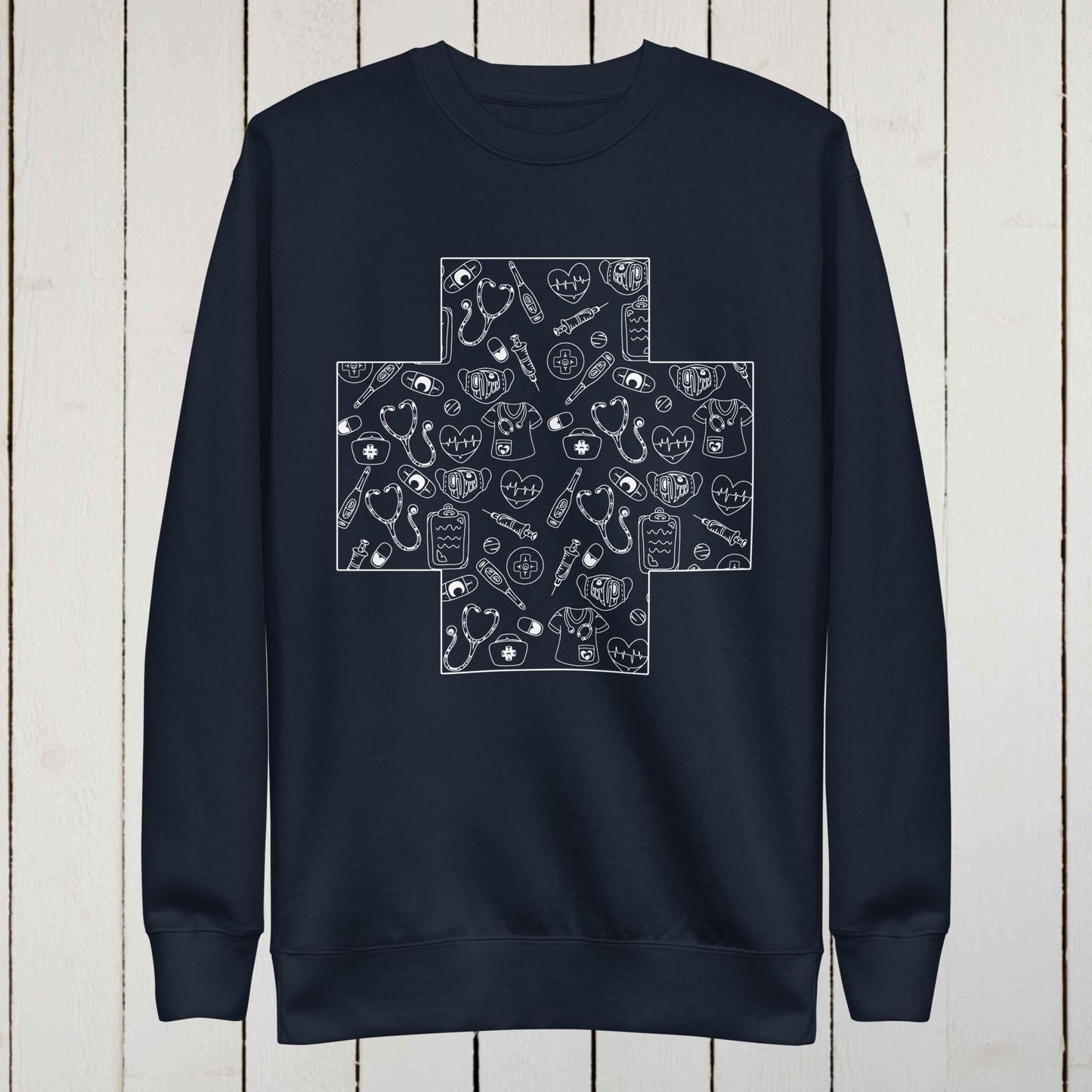 Native Medical Service Cross Unisex Premium Sweatshirt