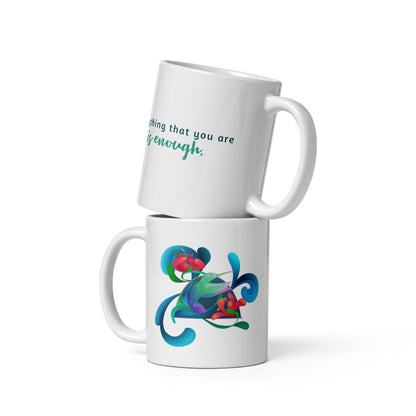 Spirit of the Hummingbird, Inspirational Quote Mug