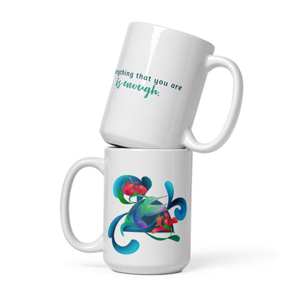 Spirit of the Hummingbird, Inspirational Quote Mug