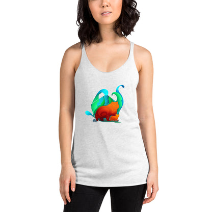 Women's Racerback Tank: Spirit of the Bear