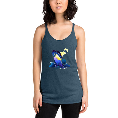 Women's Racerback Tank: Spirit of the Wolf