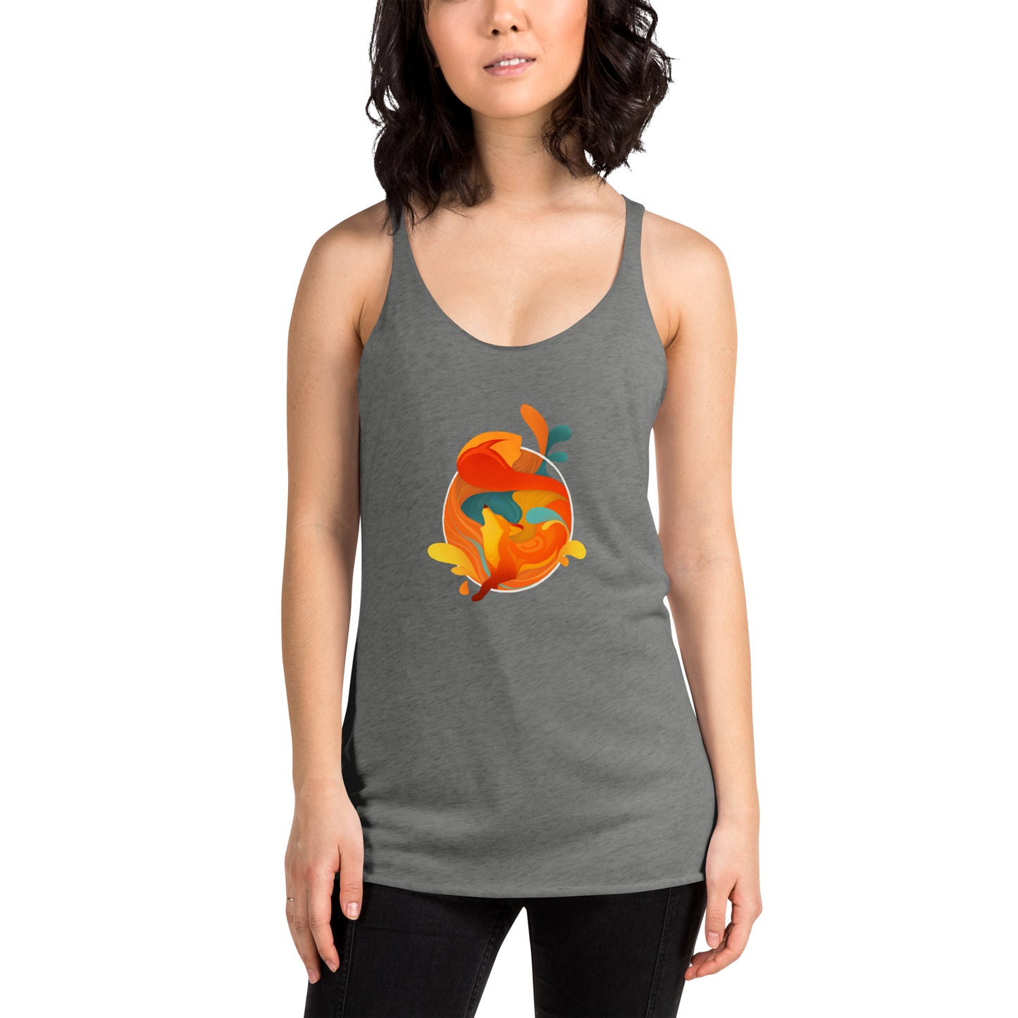 Women's Racerback Tank: Spirit of the Fox