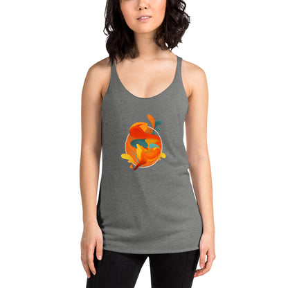 Women's Racerback Tank: Spirit of the Fox