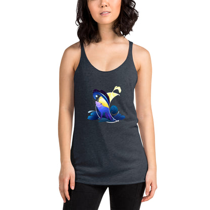 Women's Racerback Tank: Spirit of the Wolf