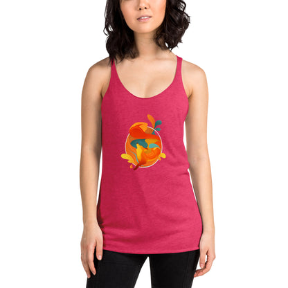 Women's Racerback Tank: Spirit of the Fox